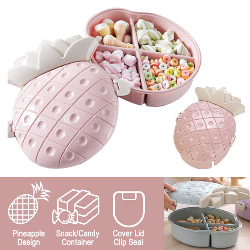 idrop Sweet Candy Pineapple Shape Food Storage Container Box