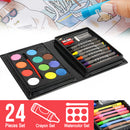idrop 24pcs Crayon & Water Color Art Set