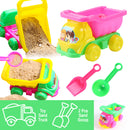 idrop Beach Toy Sand Truck with 2 Sand Scoop