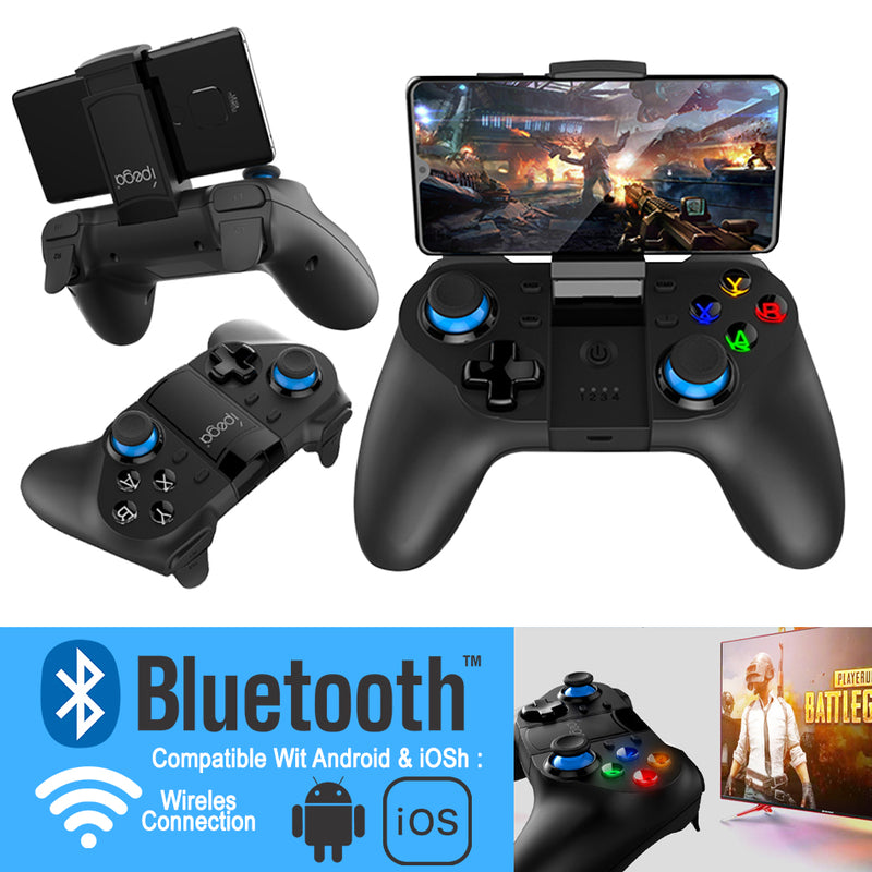 idrop iPega PG 9129 Bluetooth Wireless Game Controller Direct Play Console for Smartphone Android & iOS devices