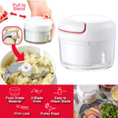 idrop 170ml Mini Handheld Manual Pulley Portable Blender Grinder