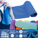 idrop Ice Cooling Towel for Outdoor Sports Activities [ 88cm x 35cm ]