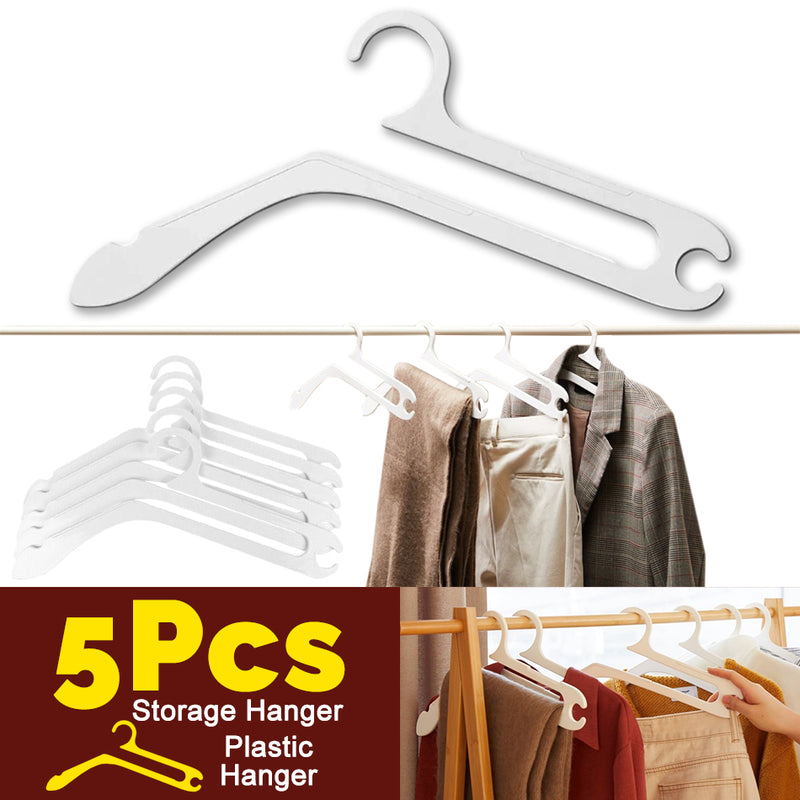 idrop 5pcs Storage Organising Household Clothing Hanger