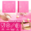 idrop [ 50 x 40cm ] Dough Kneading Silicone Pad Food Grade
