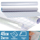 idrop 2 METER Clear Self Adhesive Foil Protective Cover [ 45cm X 2M ]