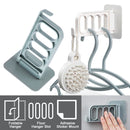 idrop Wall Mounted Foldable Four Hole Hanger Slot