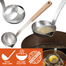 idrop Stainless Steel Filter Soup Spoon Ladel
