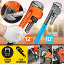 idrop [ 10" / 12" ] Heavy Duty Forged Pipe Screw Plier Wrench Clamp / Sepana Paip / 锻打管子钳