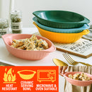 idrop Ceramic Oval Baking Plateware Kitchen Food Serving Plate