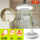 idrop [ 2 IN 1 ] Multifunction Ceiling Light & Fan / Lampu Dan Kipas Siling Dua Dalam Satu / 30W LED灯隐形风扇