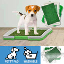 idrop Pet Puppy Potty Training Pad for Dogs Play Fake Grass Toilet Mat / Alas Berak Latihan Haiwan Peliharaan Anjing / 宠物小狗便盆训练垫狗玩假草马桶垫
