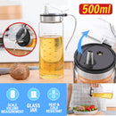idrop 500ml Sauce & Seasoning Glass Kitchen Jar Container