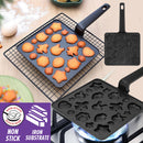 idrop Assorted Shapes Biscuit Pancake Baking Mold Pan / Kuali Acuan Biskut Aneka Bentuk / 各种形状饼干煎饼烤模盘