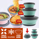 idrop 3PCS Collapsible Foldable Silicone Food Bowl [ 9.5cm / 14cm / 17cm ]