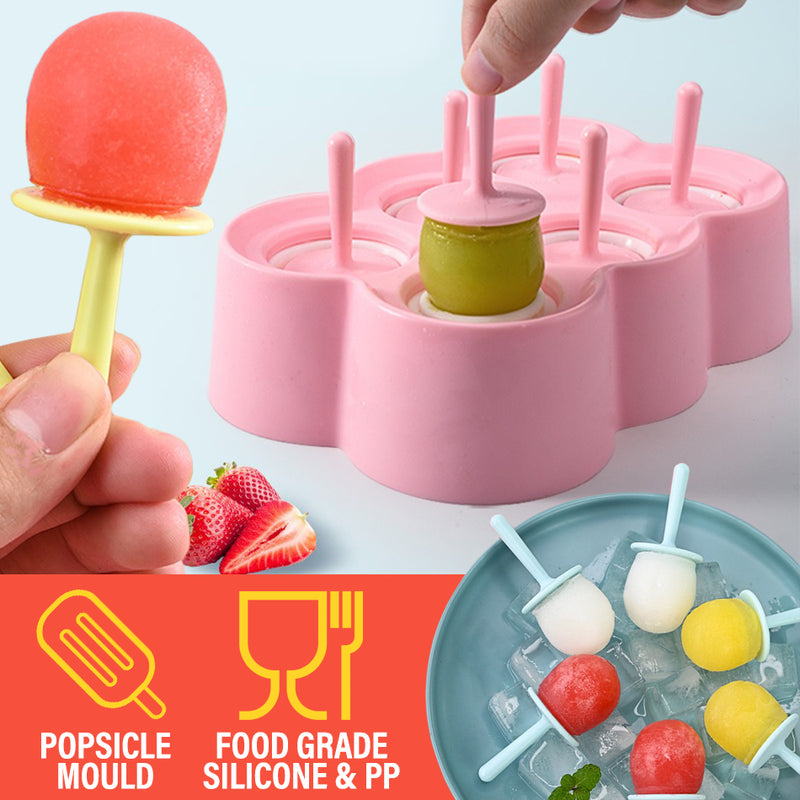 idrop [ 6 SLOT ] Rectangular Mini Popsicle Mould / Acuan Aiskrim Mini / 长方形迷你冰棍模具