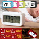 idrop Electric Digital Alarm Clock with Snooze and Sleeping Function with Date Temperature and Backlight Display Feature