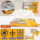 [ 20PCS ] Furniture Cleaner Wiping Wet Tissue Down Coat Cleaning Wipes / Kain Lap Pencuci Perabut Rumah / 家具清洁20片湿纸巾