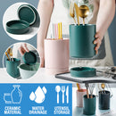 idrop Ceramic Utensil & Chopstick Holder / Bekas Seramik Simpanan Sudu Garpu / 陶瓷筷子筒 Y96