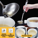 idrop Stainless Steel Oil Separation Hanging Soup Ladle SUS304 / Senduk Pemisah Sup Senang Gantung Keluli Tahan Karat / 304不锈钢油汤分离汤勺