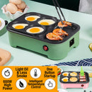 idrop [ 600W ] Multifunctional Electric Cooking Convenient Breakfast BBQ Grill and Pancake Omelette Maker / Pembuat Masak Sarapan Gril Elektrik / 600W便捷电烤盘(烤哇伊迷你早 餐机)