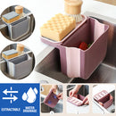 idrop Multipurpose Retractable Drainage Rack with Suction Cup / Rak Sinki Boleh Kempis / 水池多用沥水架带吸盘可伸缩