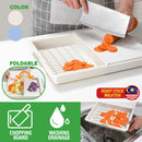 idrop Kitchen Cutting Chopping Board Wash Drainer and Storage