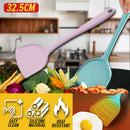 idrop [ 32.5CM ] Silicone Spatula Heat Resistant Kitchen Cooking Utensil / Spatula Silikon Memasak / 32.5CM硅胶锅铲