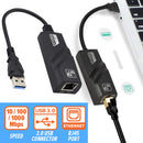 idrop USB 3.0 RJ45 Ethernet Adapter LAN Wireless Cable [ 10/100/1000 Mbps ]