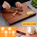 idrop Solid Thick Kitchen Wooden Cutting Board Ebony Wood / Papan Pemotong Dapur Tebal & Keras Kayu Eboni / 木菜板 乌檀木菜板 36X26X2.5CM