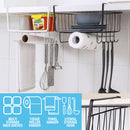 idrop Multifunctional Hanging Basket Kitchen Drawer Cabinet Rack Shelf / Rak Kabinet Dapur Pelbagai Guna / 多功能抽屉篮
