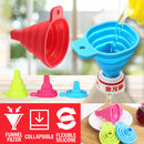 idrop [ 6CM ] Mini Silicone Flexible Collapsible Oil Liquid Water Funnel Kitchen Tool Filter