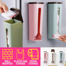 idrop Vertical Kitchen Garbage Plastic and Tissue Wall Mounted Storage Box / Kotak Penyimpanan Tisu dan Plastik Sampah / 纸巾纸袋收纳架