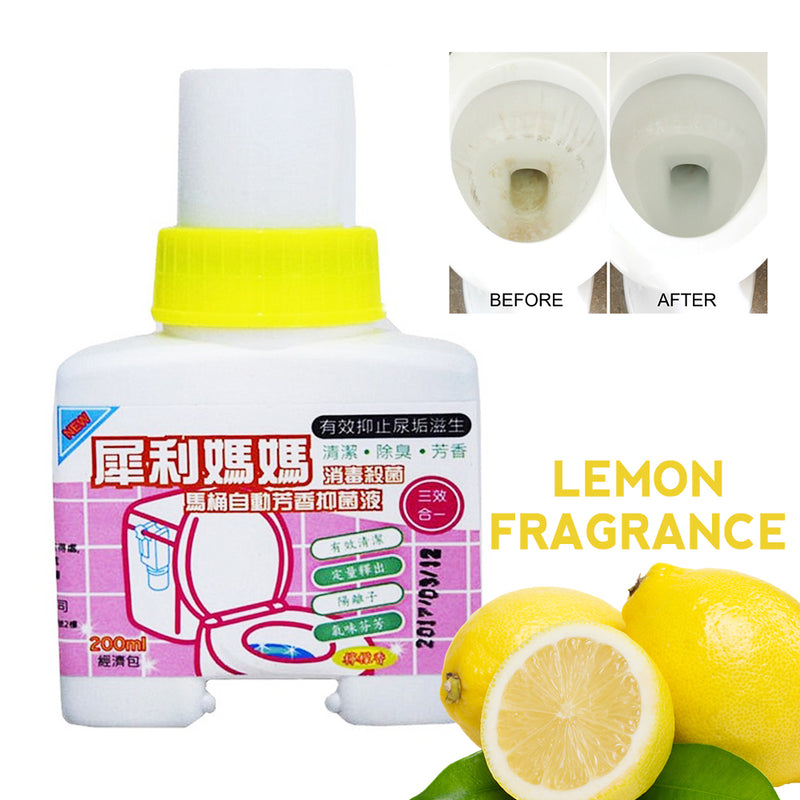 idrop Toilet Bowl Lemon Fragrance Sterilization Cleaner Cleanser [ 200ml ]