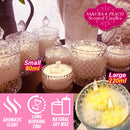 idrop Sakura & Peach Scented Candle Aromatherapy / Lilin Wangi Beraroma Sakura dan Buah Pic / 樱花桃香蜡烛香薰