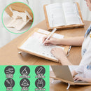 idrop Bamboo Wood Reading Working Table Rack Platform / Alas Membaca Kayu Bamboo / 大号升级款读书托板架(竹木阅读架)