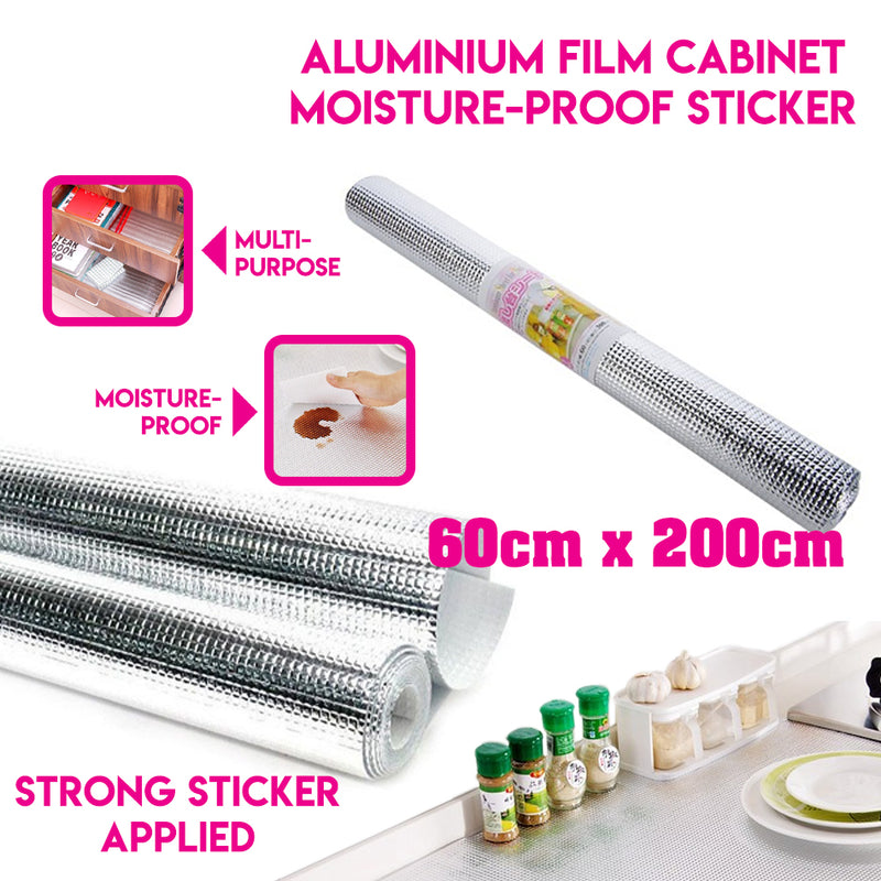 idrop Aluminium Film Cabinet Moisture-Proof Sticker