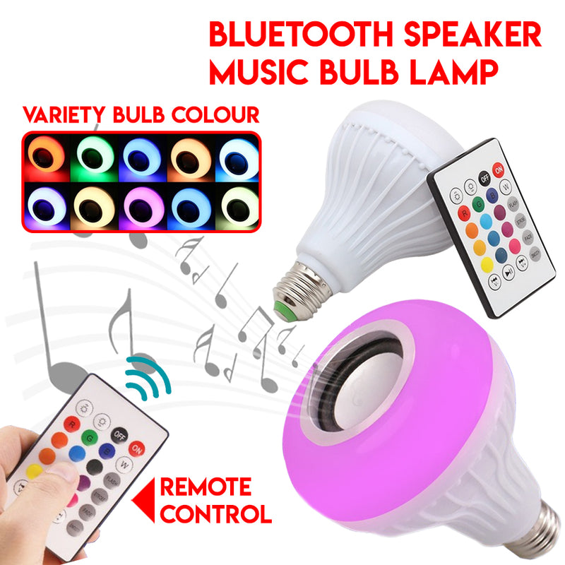 idrop 2 in 1 Bluetooth Speaker Music Bulb LED Lamp