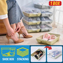 idrop Home Storage Stackable Dustproof Transparent Shoe Box [ 1 Box ]