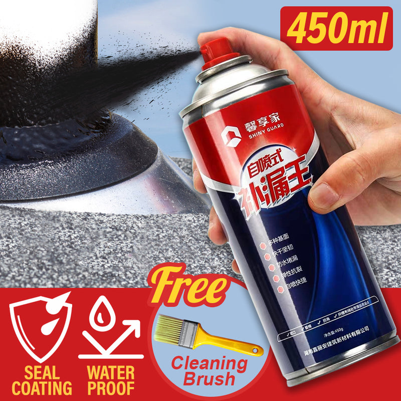 idrop [ 450ml ] Waterproof Leak Sealant Coating Spray Paint Glue Seal