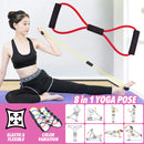 idrop Yoga 8 Fitness Elastic Exercise Band / Getah Senaman Elastik  / 健身弹力运动带