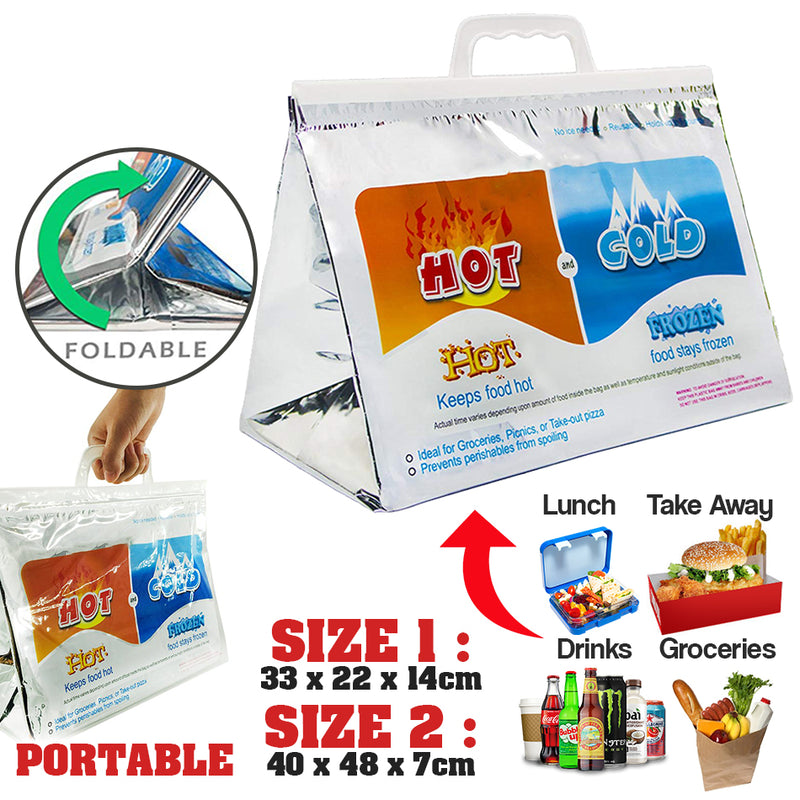 idrop Foldable Thermal Insulated Cold and Hot Food Storage Bag