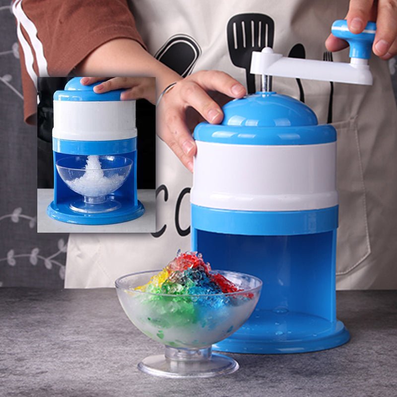 idrop Portable Mini Manual Ice Shaver Crusher Blender