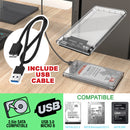 idrop 2.5 Inch Hard Drive Enclosure USB3.0 (Hard Drive Disk is not included) / Bekas Cakera Padat / 2.5寸硬盘盒USB3.0