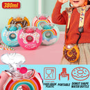 idrop [ 380ml ] Children Donut Drinking Water Bottle Botol Minuman Bentuk Donut kanak-kanak 儿童甜甜圈饮用水瓶