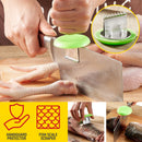 idrop [ 2 IN 1 ] Hand Guard Knife Protector and Fish Scale Scraper / Pelindung Tangan dan Alat Buang Sisik / 护手刀保护器和鱼鳞刮刀