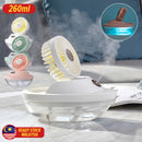 idrop [ 260ml ] Folding Desktop Rechargeable Humidifier & Cooling Fan / Kipas & Mesin Pelembap Udara Mudah Alih / 游艇喷雾风扇(风扇+加湿器260ML)OCEANS HUMIDIFIER & FAN