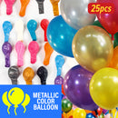 idrop 25pcs Party Balloon Metallic Colorful Colors