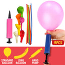 idrop 9pcs Party Balloon & Long party balloon With Air Pump