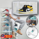 idrop Transparent Acrylic Shoe Box Magnetic Suction Storage Container / Kotak Penyimpanan Kasut / 透明亚力克鞋盒