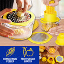 idrop 2 IN 1 Corn Kernel Peeler Vegetable Grater